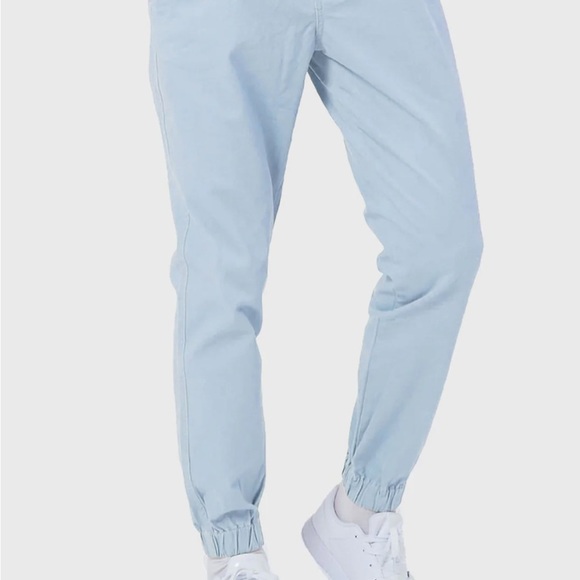 EUBI Flex All Day Jogger 30 inch Bondi Blue Stretch Mens Pant Sz M NEW - Picture 4 of 16